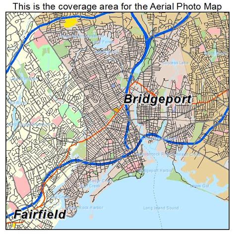 bridgeport ct map